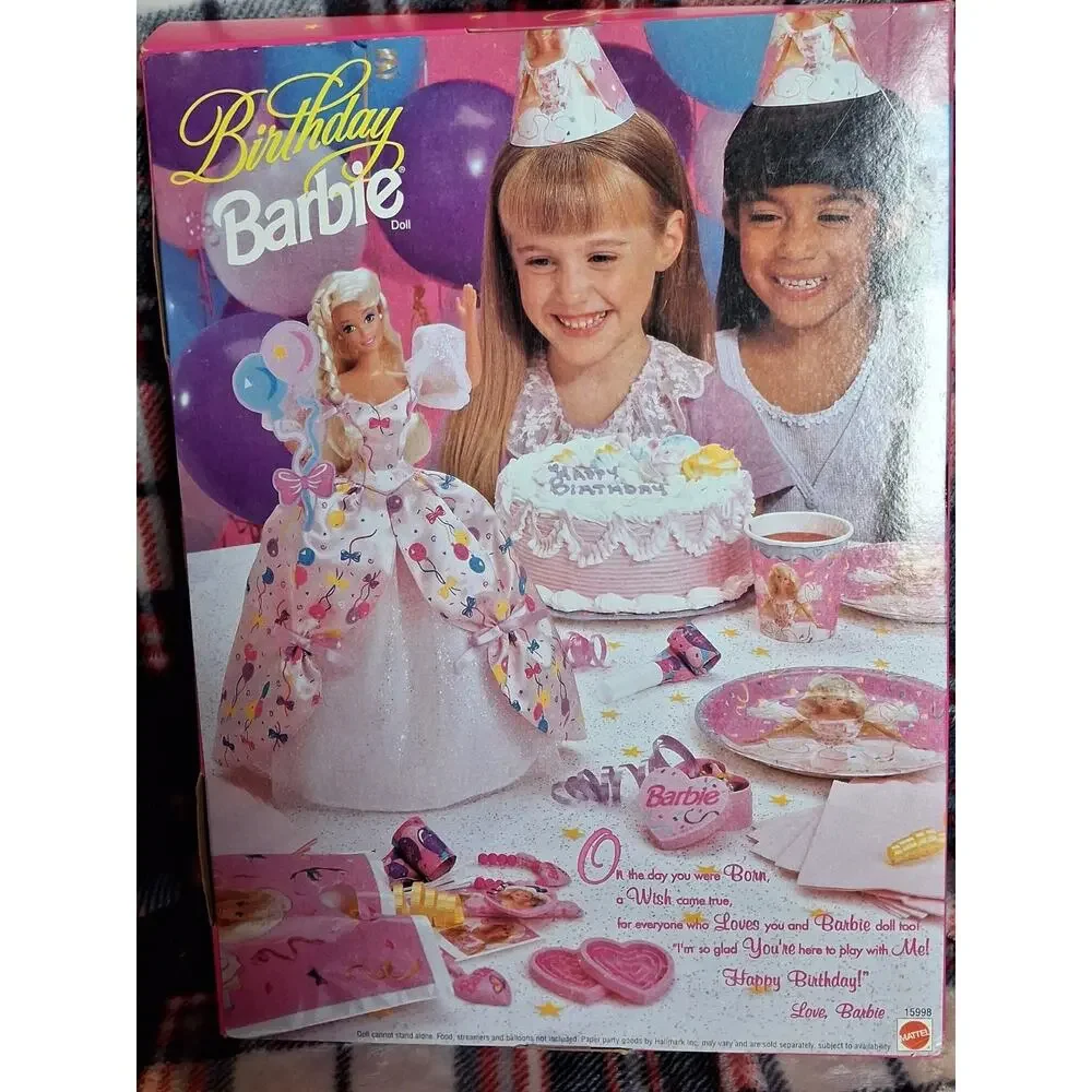 Barbie Birthday The Prettiest Present for You Doll 1996 Mattel 15998